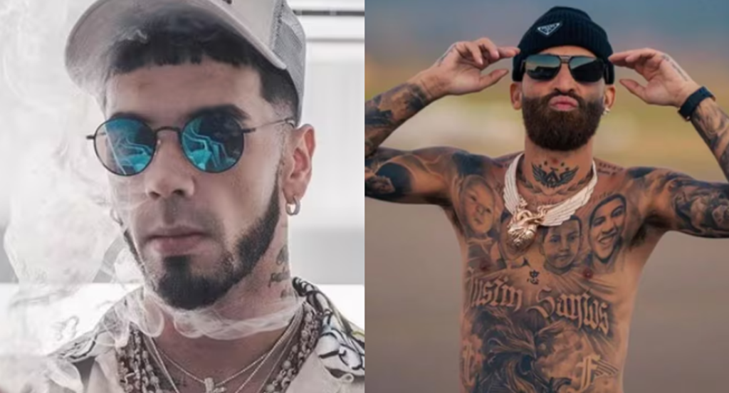 Anuel AA amenaza de muerte a Arcángel por subir una foto junto a su hijo