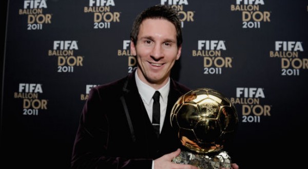 Lionel Messi fue premiado con el Balón de Oro