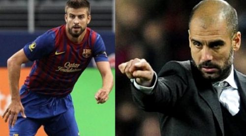 Guardiola no quiere a Piqué en el Barza