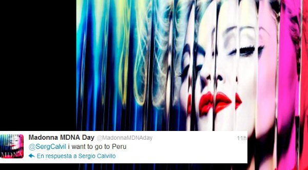 Madonna : ‘Quiero ir a Perú’