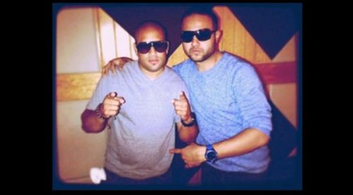 Tony Dize junto a Julio Voltio