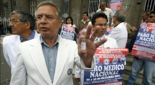 Médicos del Minsa realizarán paro mañana