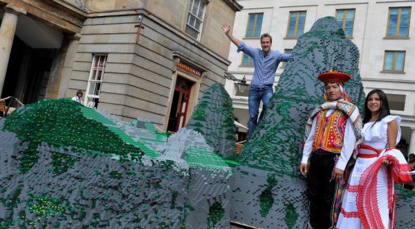 Video: Machu Picchu en Lego se muestra en Londres