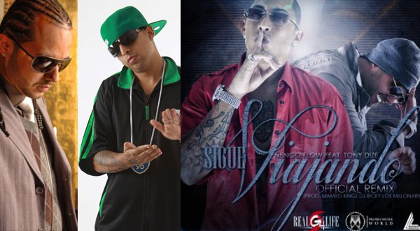 Ñengo Flow y Tony Dize juntos en remix de ‘Sigue viajando’