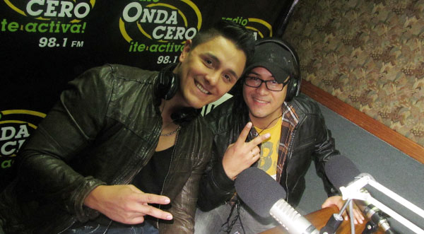 Fotos: Joey Montana estuvo en Onda Cero