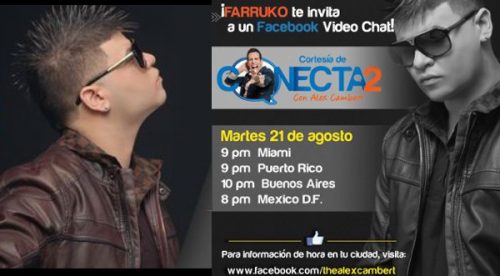 Farruko estará en VIVO a través de Facebook