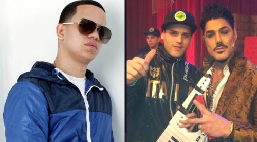 ¿Qué pasó? J Alvarez no habría querido tomarse foto con cantante de cumbia