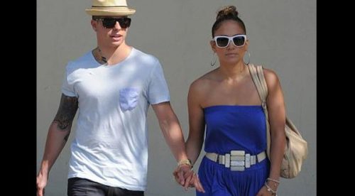 Jennifer Lopez está feliz de compartir su gira con Casper Smart