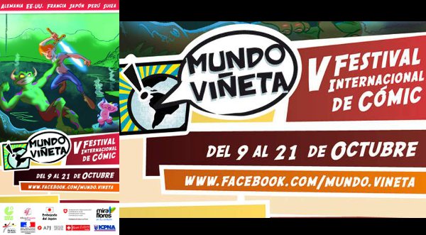 ¡Atención amante del comic! Se realizará el Festival Internacional Mundo Viñeta