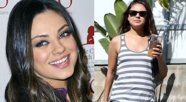 Mila Kunis desmintió estar embarazada