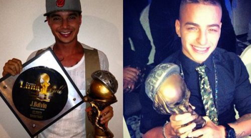 J Balvin y Maluma ganadores en Premios Luna 2012