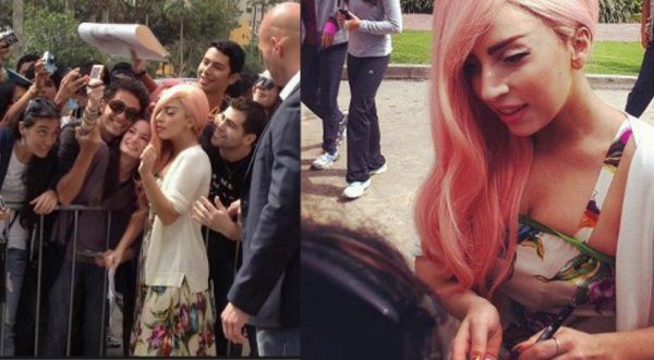 Lady Gaga se despidió de Perú junto a sus fans