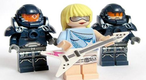 Fotos: Lady Gaga en versión Lego