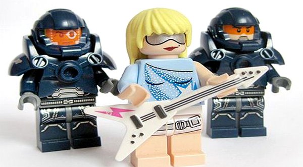 Fotos: Lady Gaga en versión Lego