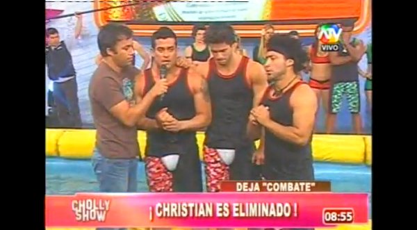 Video: Christian Domínguez abandona Combate