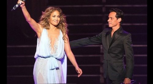 Video: Jennifer Lopez y Marc Anthony juntos en el escenario