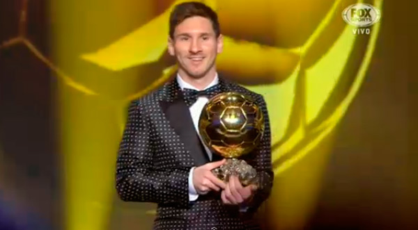 Video: ¡Lionel Messi se llevó el Balón de Oro!