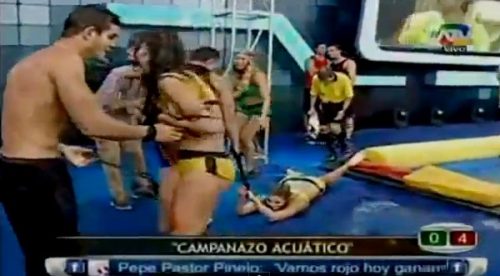 Video: Participante de Combate mostró de más en competencia