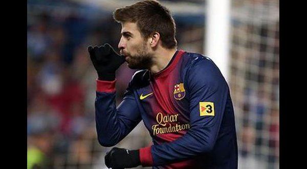 Video: Gerard Piqué celebra gol en honor a su hijo