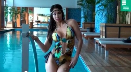 Video: ¡De infarto! Melissa Loza en sensual sesión de fotos