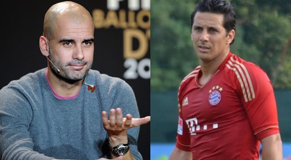 Pep Guardiola no quiere ver a Claudio Pizarro en el Bayern