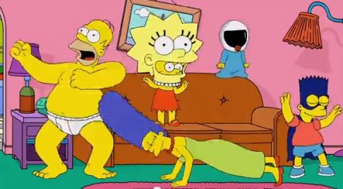 Video: Los Simpson se mueven al ritmo del ‘Homer Shake’