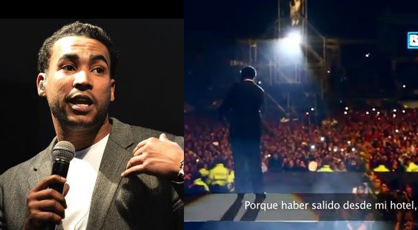 Video: Don Omar pide disculpas a más de 40 mil personas