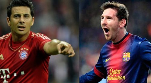 Claudio Pizarro podría enfrentarse a Lionel Messi