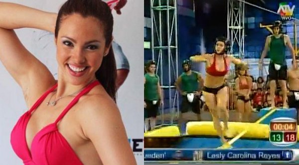 Video: Paloma Fiuza sufre tremenda caída en Combate