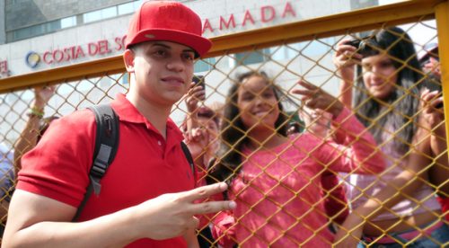 Onda Cero recibió a J Alvarez en el aeropuerto