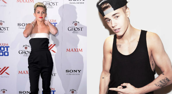 MILEY CYRUS MANDA MENSAJE A JUSTIN BIEBER