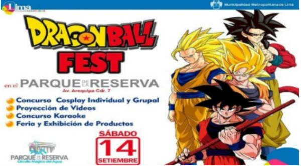 LA MUNICIPALIDAD DE LIMA ORGANIZA ‘DRAGON BALL FEST’