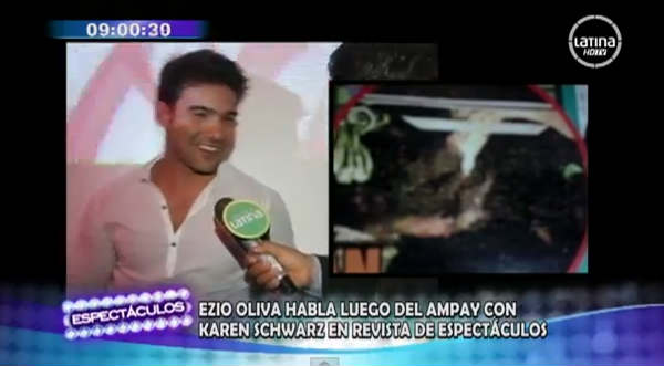 Video: Ezio Oliva declara luego del ‘ampay’ con Karen