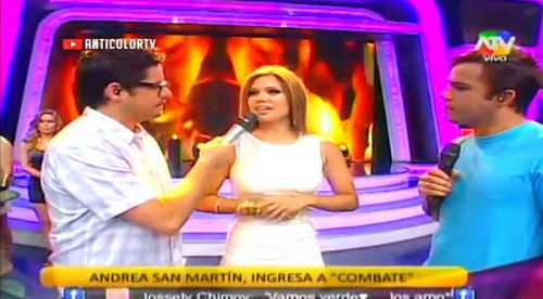 Video: Andrea San Martín es el nuevo ‘jale’ de Combate