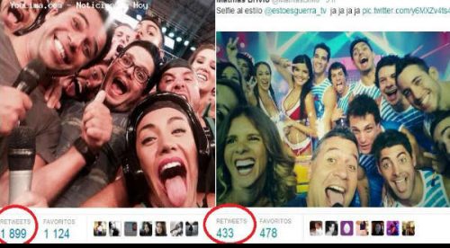 Fotos: Combate y Esto es Guerra también realizaron su ‘selfie’ en vivo