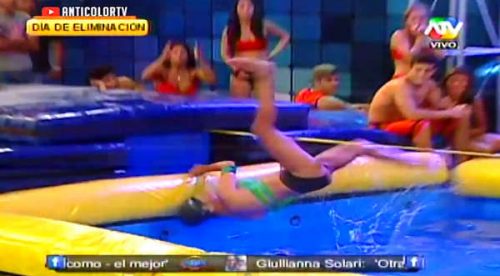 Video: Diana Sánchez sufre fuerte golpe durante una competencia