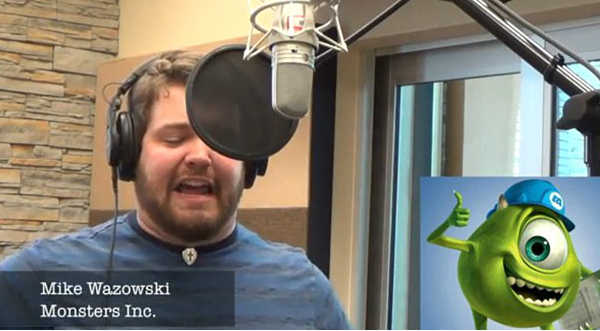 Hombre hace versión de ‘Let it go’ imitando a personajes de Disney y Pixar