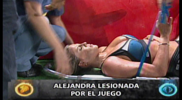 Video: Alejandra Baigorria se lesiona en juego de ‘Esto es Guerra’