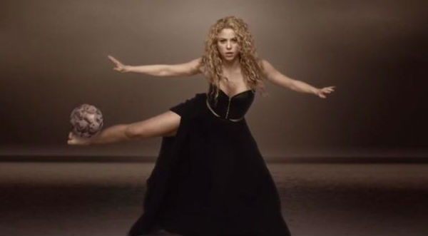 Cheka el detrás de cámaras del video de ‘La la la’ de Shakira