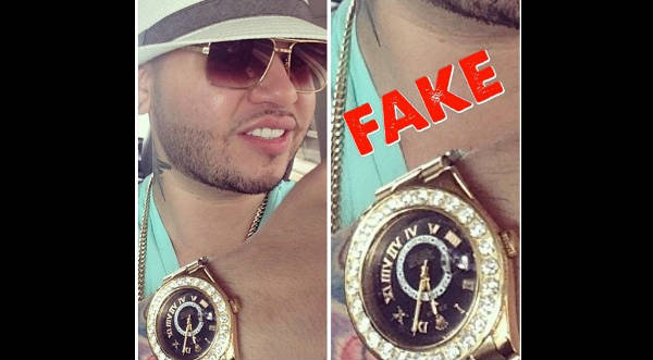 Acusan a Farruko de usar reloj ‘bamba’