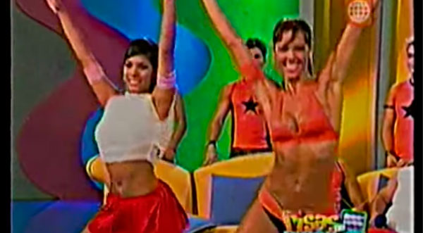 Mira a Karen Dejo imitando a Paloma Fiuza en el 2004 – VIDEO