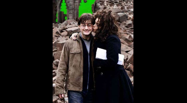 Mira estas 11 fotos inéditas del rodaje de la saga de Harry Potter – FOTOS