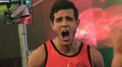 ¡Impactante! Mario Irivarren sufre espantosa fractura de tobillo en vivo- VIDEO