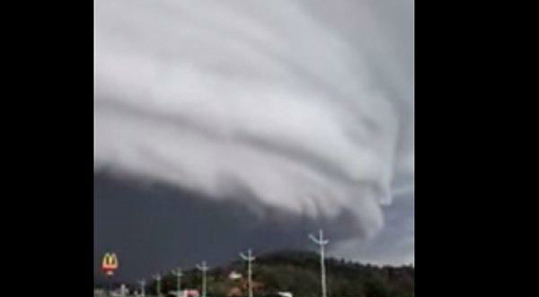 ¿Se viene el fin del mundo? Captan extraña nube en Brasil- VIDEO