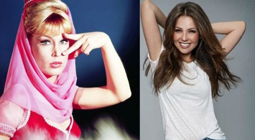 Thalia conoció a la actriz de ‘Mi bella Genio’- FOTO