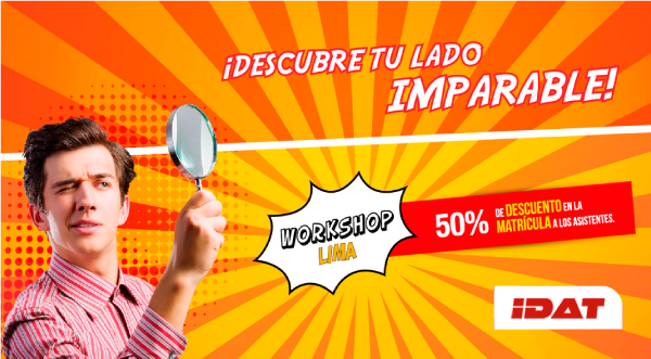 ¿No sabes qué estudiar? ¡Ven al taller vocacional de IDAT y decídete!