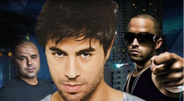 Enrique Iglesias  presentó el videoclip de ‘Noche y de Día’ junto a  Yandel y  Juan Magan