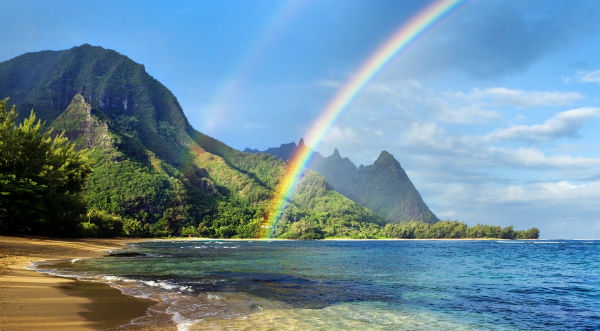 ¡Insólito! Arcoiris ‘cuádruple’ embellece el cielo – FOTO