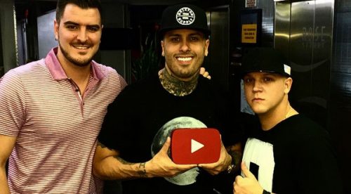 Nicky Jam recibió premio de Youtube – VIDEO