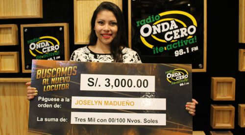 ¡Premiamos a la ganadora de ‘Buscamos al nuevo locutor de Onda Cero’!